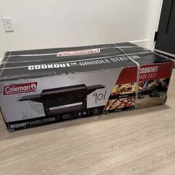 Coleman 4-Burner Cookout Outdoor Flat Top Gas Griddle