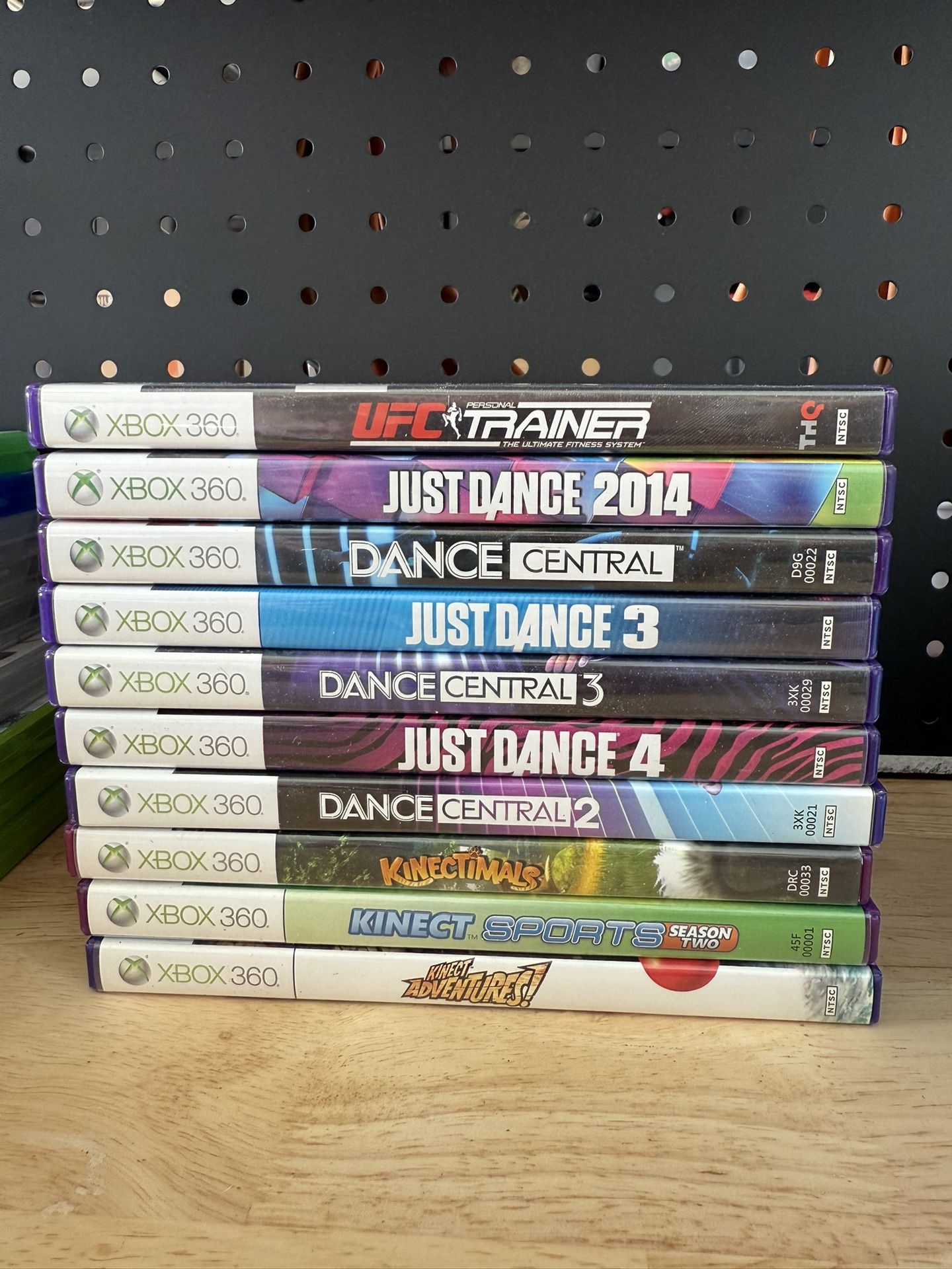 Xbox 360 Connect Games Kinect