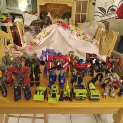 Huge 62 Transformer Figure Lot