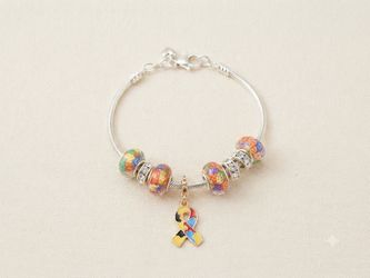 Autism Awareness Puzzle Piece Bracelet & Free Gift Bag