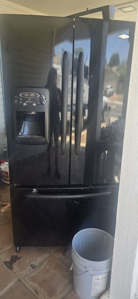 Free Maytag Black Refrigerator Non-working