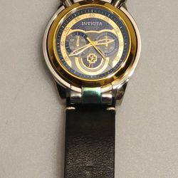Invicta I-Force Men 18769 Leather Strap Chronograph Watch (010)
