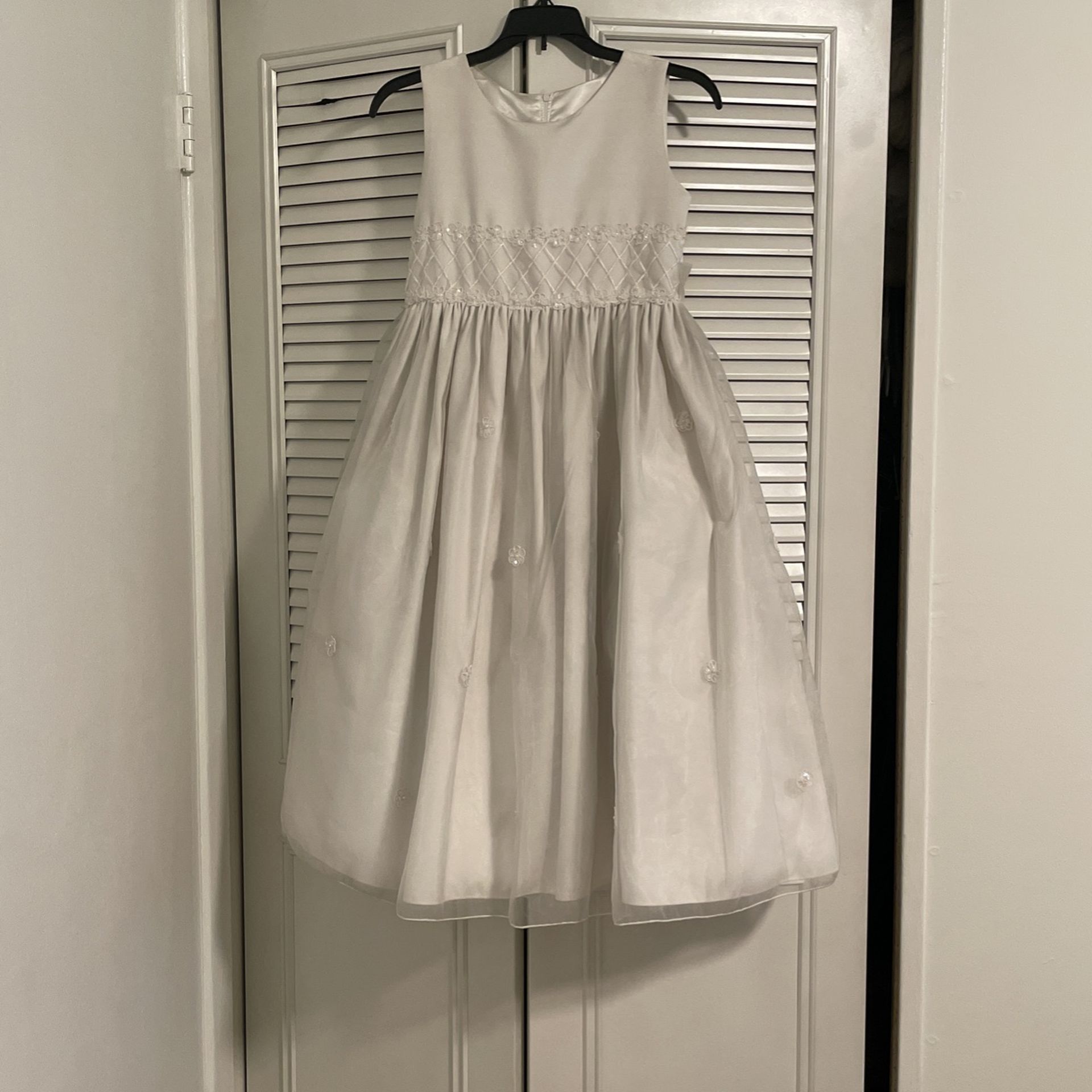 White Gown For Girl