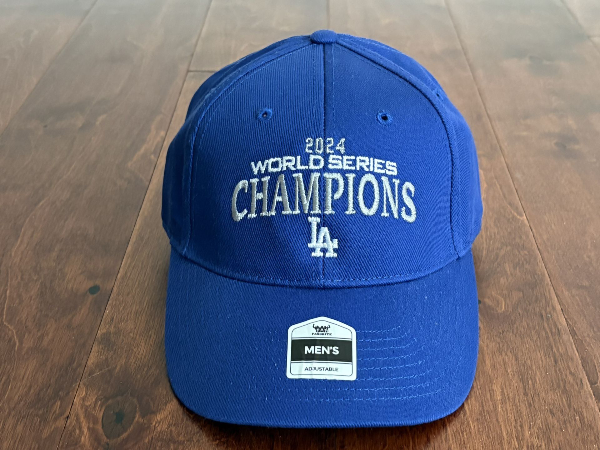 Los Angeles DODGERS 2024 World Series Champions LA Hat NEW Fan Favorite Adjust