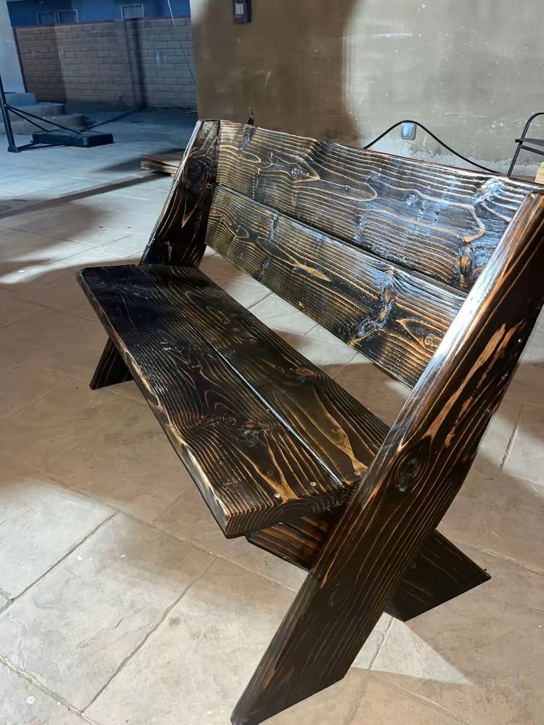 handmade bench