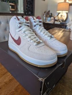 Nike Air Force 1 Sculpt Summit White Team Red DC3509-104 Women's 6 NIB