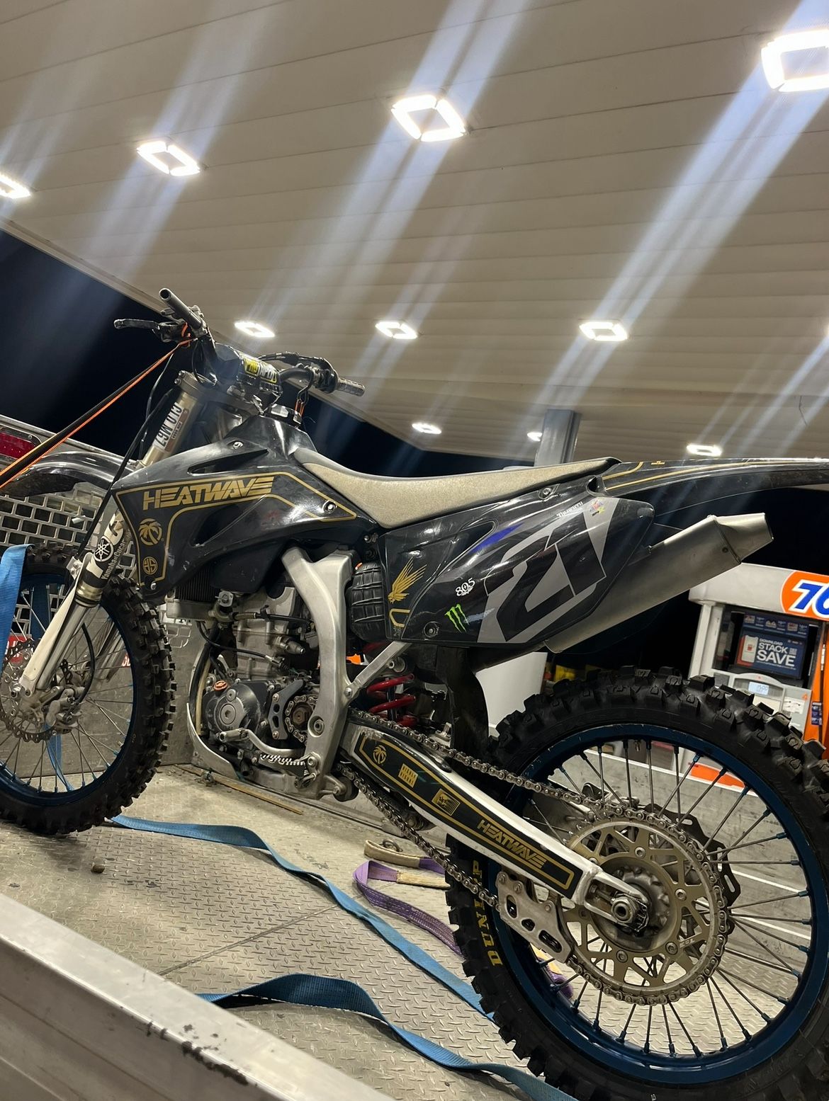 Yamaha Yz 450f dirt Bike 