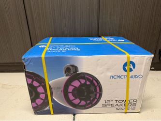 Nemisis audio 12” tower speakers