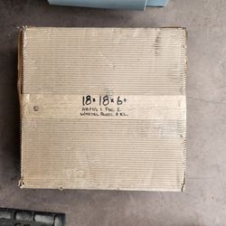 Junction Box 18x18x6" Hinged J Box With Key