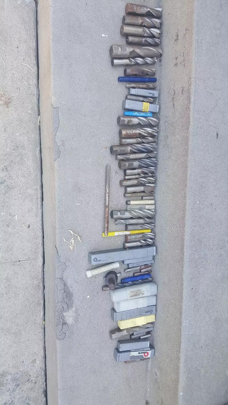 End Mill Endmill Mills Cutters Blade Bit Bits Blades Etc... Metal Tools Wood Tool Machinist