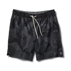 Vuori Men's Trailrunner Short - Charcoal Deco - Used