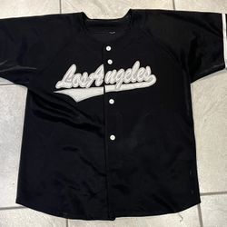 Los Angeles Baseball Jersey Size XL preowned