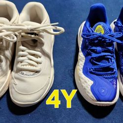 Used Kids Shoes 2 Pair Size 4Y