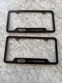 FORD PERFORMANCE License Plate Frames (2)