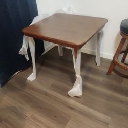 STAKMORE Premium Folding Wood Table –  New