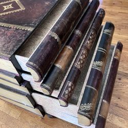 Maitland-Smith 1960 Faux Books Table 