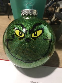 Grinch and other ornaments