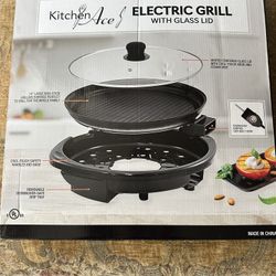 Brand New 14 In Electric Grill W Thermostat Control 
