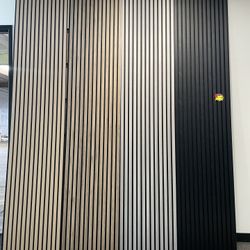 The 2025 new acoustic wall panel is a simple and stylish home space created with wall panels, warm and comfortable, making people earn for it