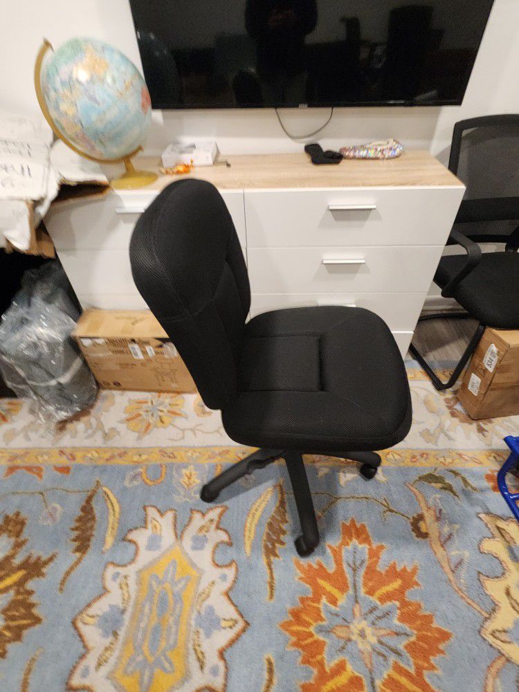  Armless Office Chair 