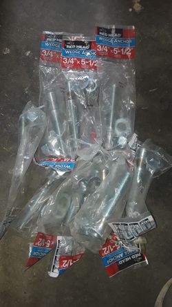Red head wedge anchor