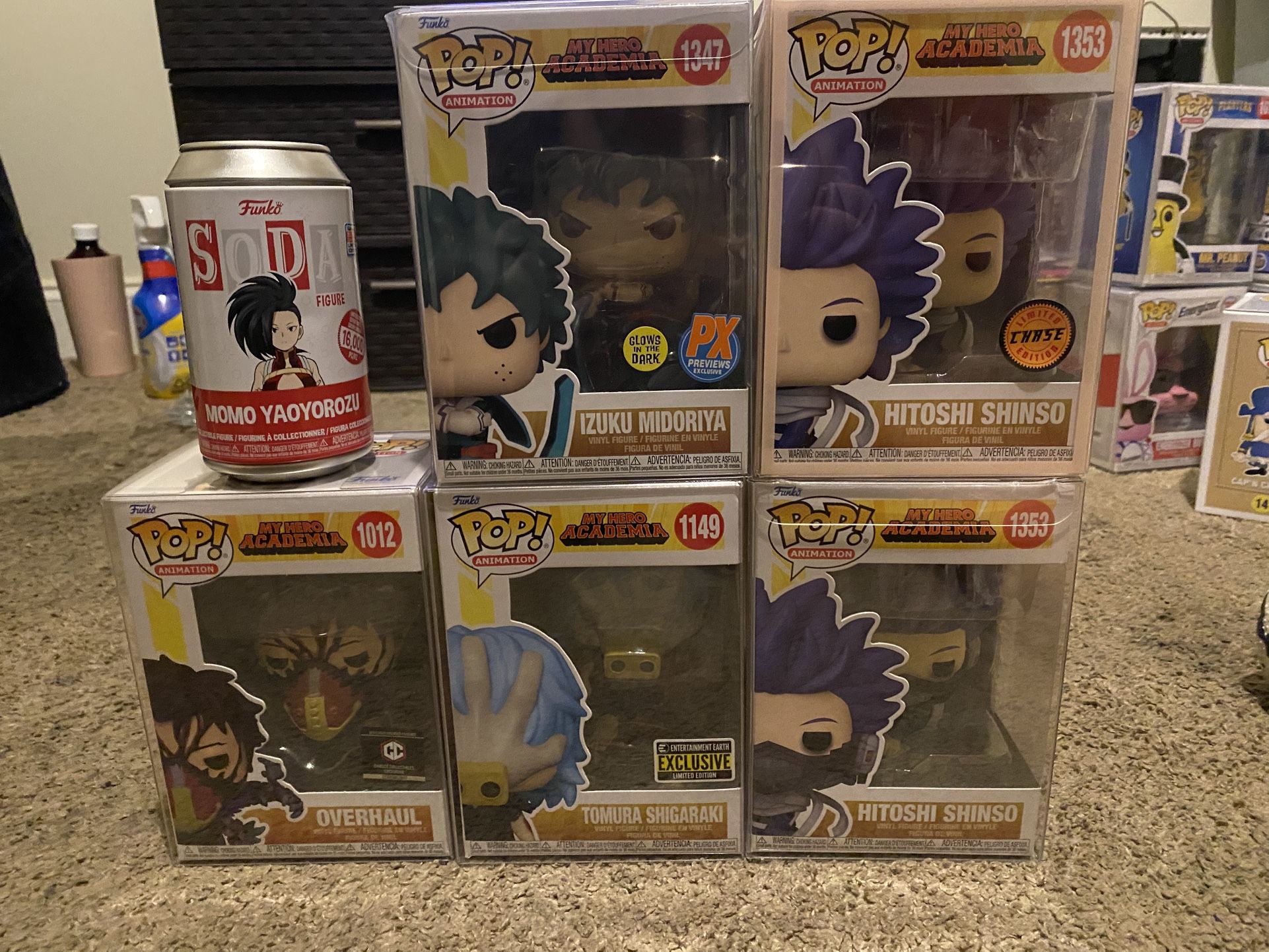 Funko Pop Lot My Hero Academia
