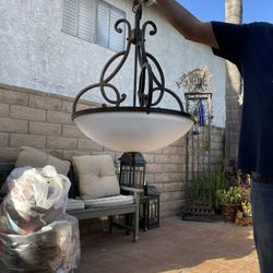 Brown Chandelier