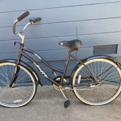 Huffy Cruiser Bike In Dark Purple Color 