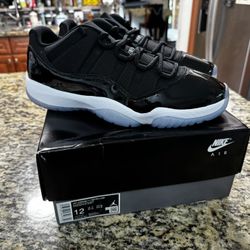Jordan Air Jordan 11 Retro Low Space Jam Black FV5104-004 Size 12