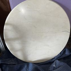 Solid Marble Coffee Table Top/ Base Not Included