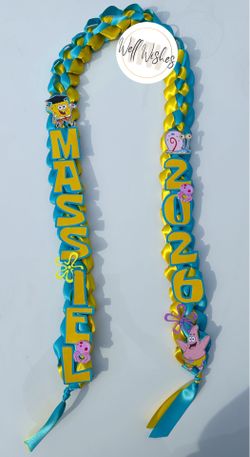 SpongeBob graduation Lei