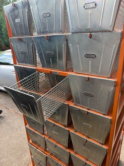 Storage rack with bins 200 obo