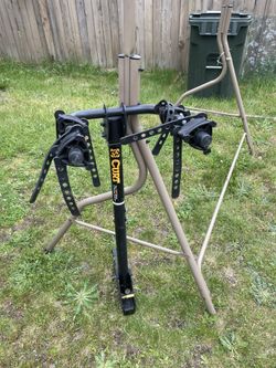 curt bike rack for 2 bikes