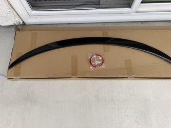 47” Universal Rear Trunk Spoiler / Wing – Jet Black