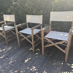 SeaTeak- Teak Director's Chair