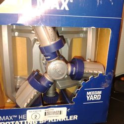 Orbit Max Rotating Sprinkler – $8 – NEW, Missing Parts