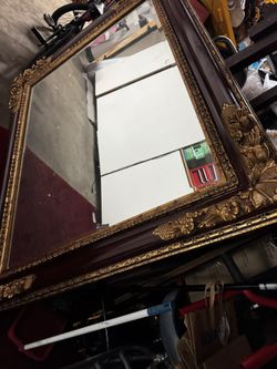 Wooden Mirror
