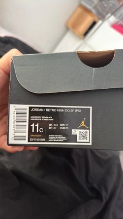 Jordan 1 Retro High OG Spider-Man  PS KIDS