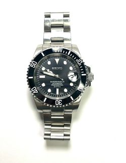Custom Seiko Submariner Mod Watch Automatic