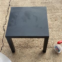 Black Side Table 