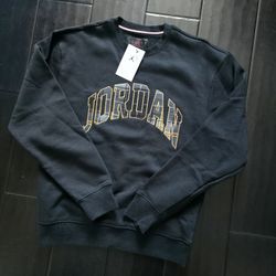 Nike Air Jordan Plaid Logo Crew Neck
