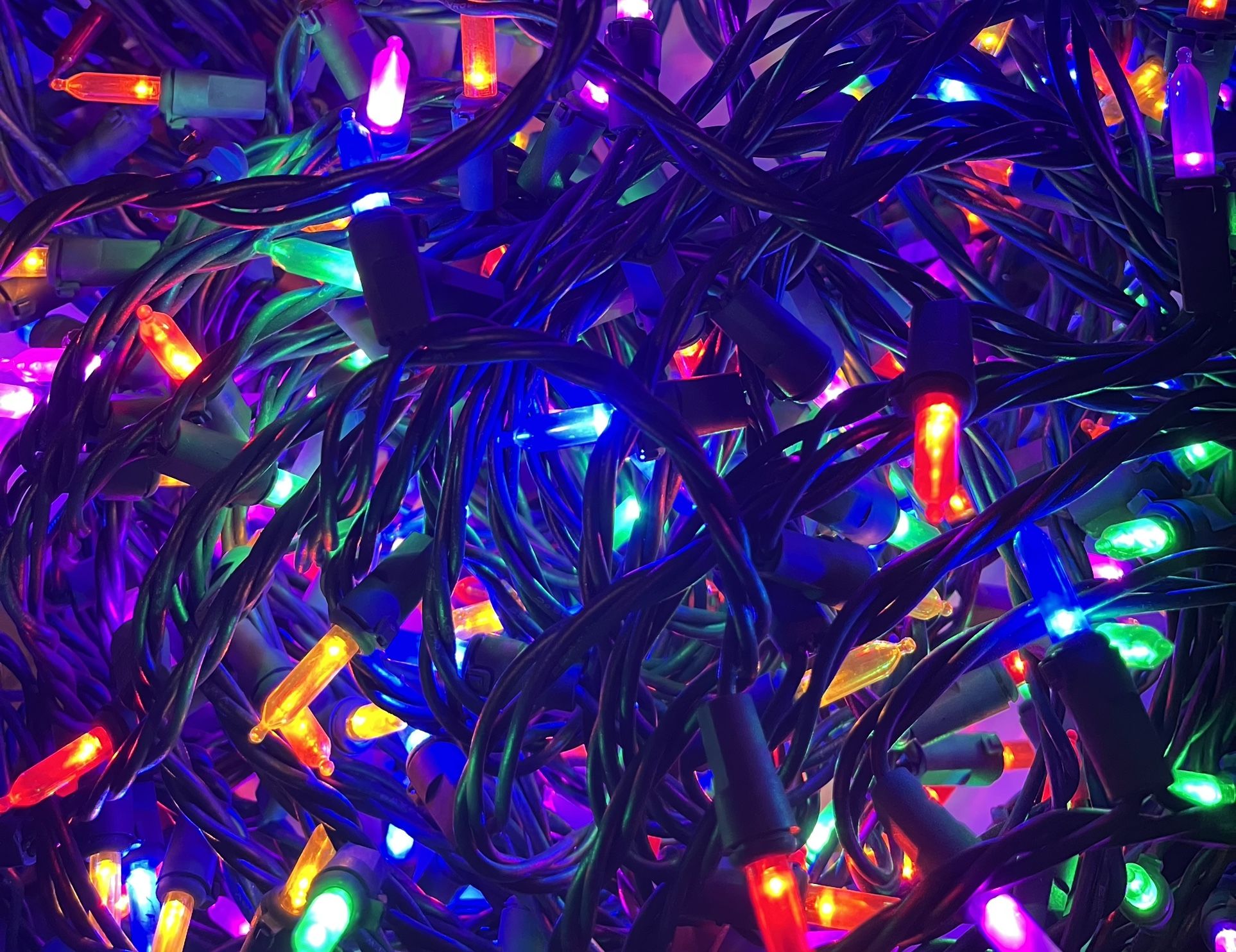 LED Multi Color Mini Christmas Lights