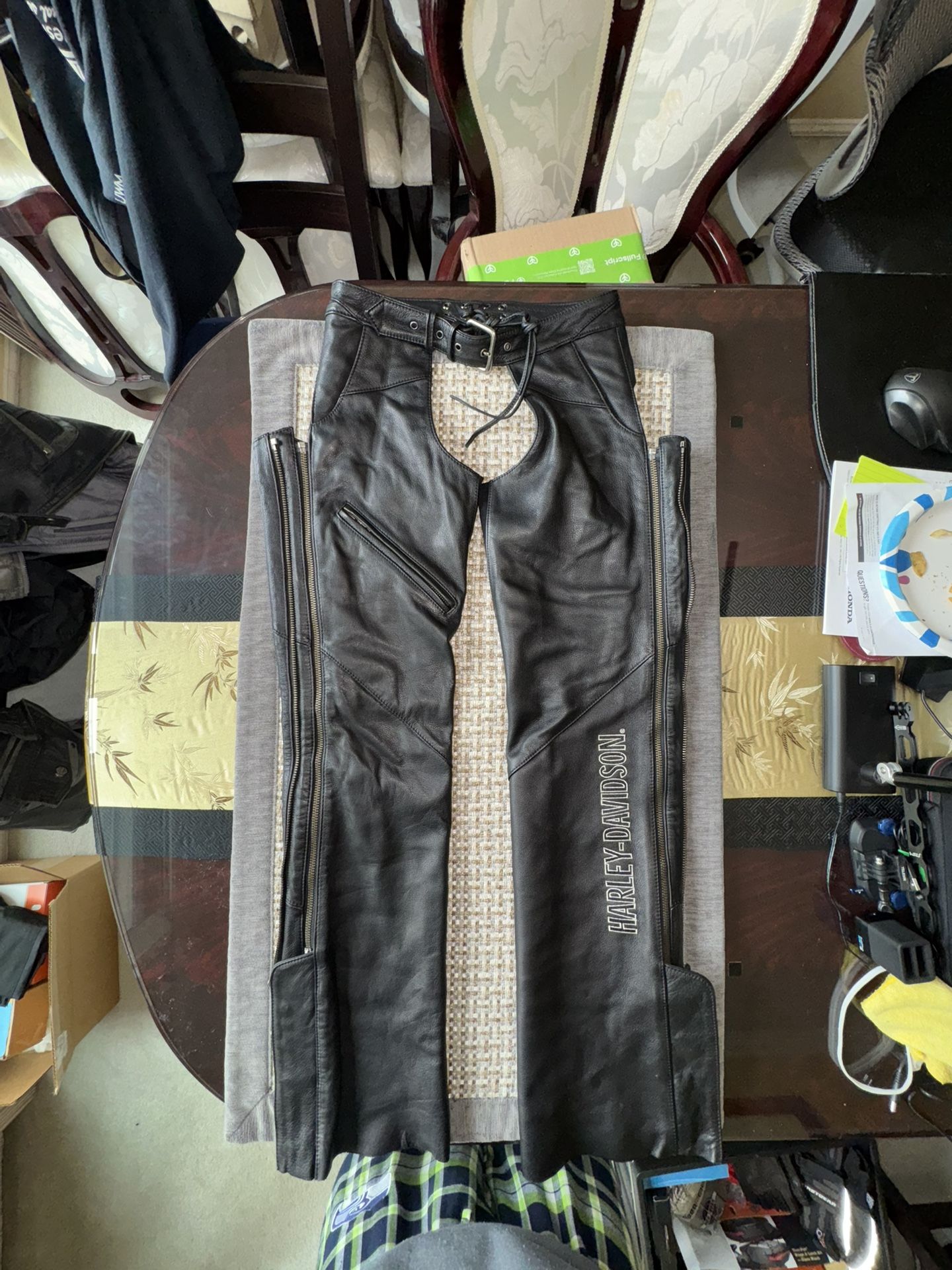 Harley Davidson Ladies Genuine Leather Chaps XS