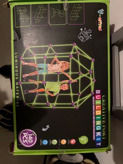 Fort building for kids