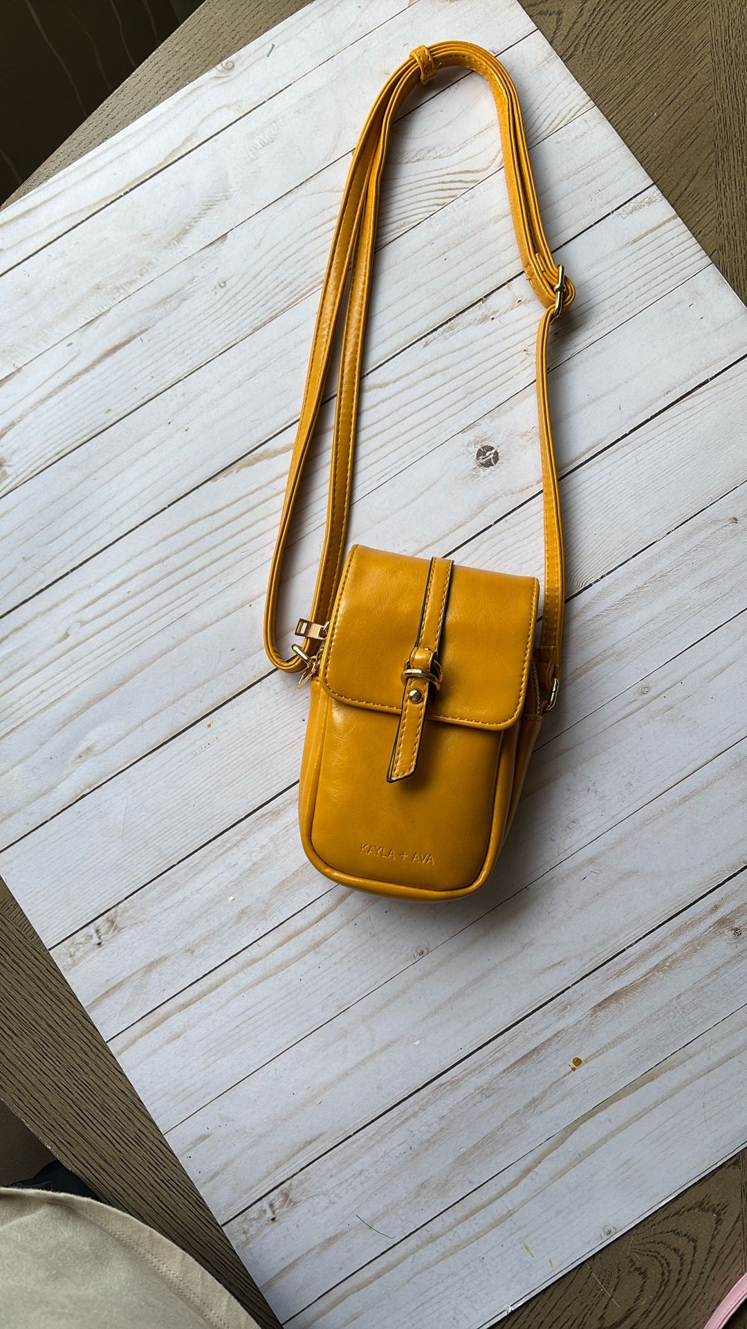 Mustard Yellow Bodycross Bag