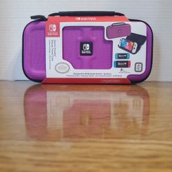Purple Nintendo Switch Deluxe Case with Card Holders