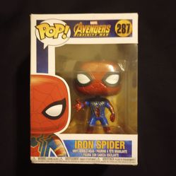 Avengers infinity war spider pop