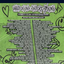 When We Were Young Ticket