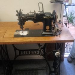 Antique Singer W/ Table