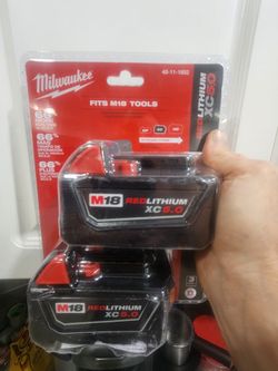 Milwaukee M18 XC5.0 Battery 2 Pack